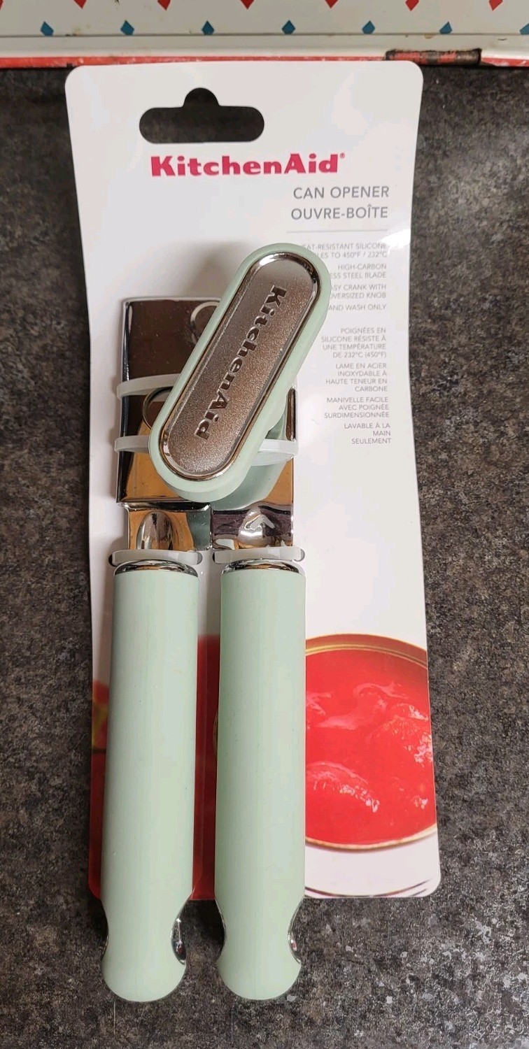 New KitchenAid Can Opener Mint Green In Beautiful Condition