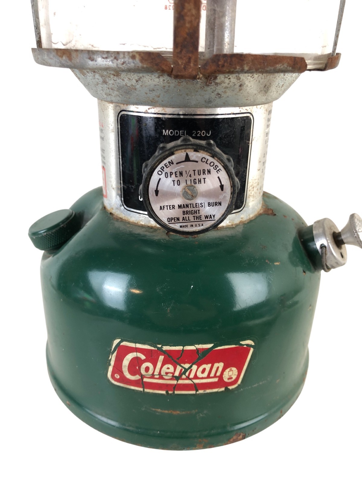 1979 Coleman 220J Vintage Two Mantle Lantern