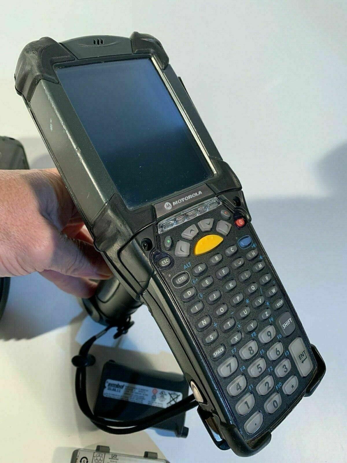 Symbol Motorola MC-9090 Handheld Mobile Computer Scanner w/ Zebra QL320+ Printer