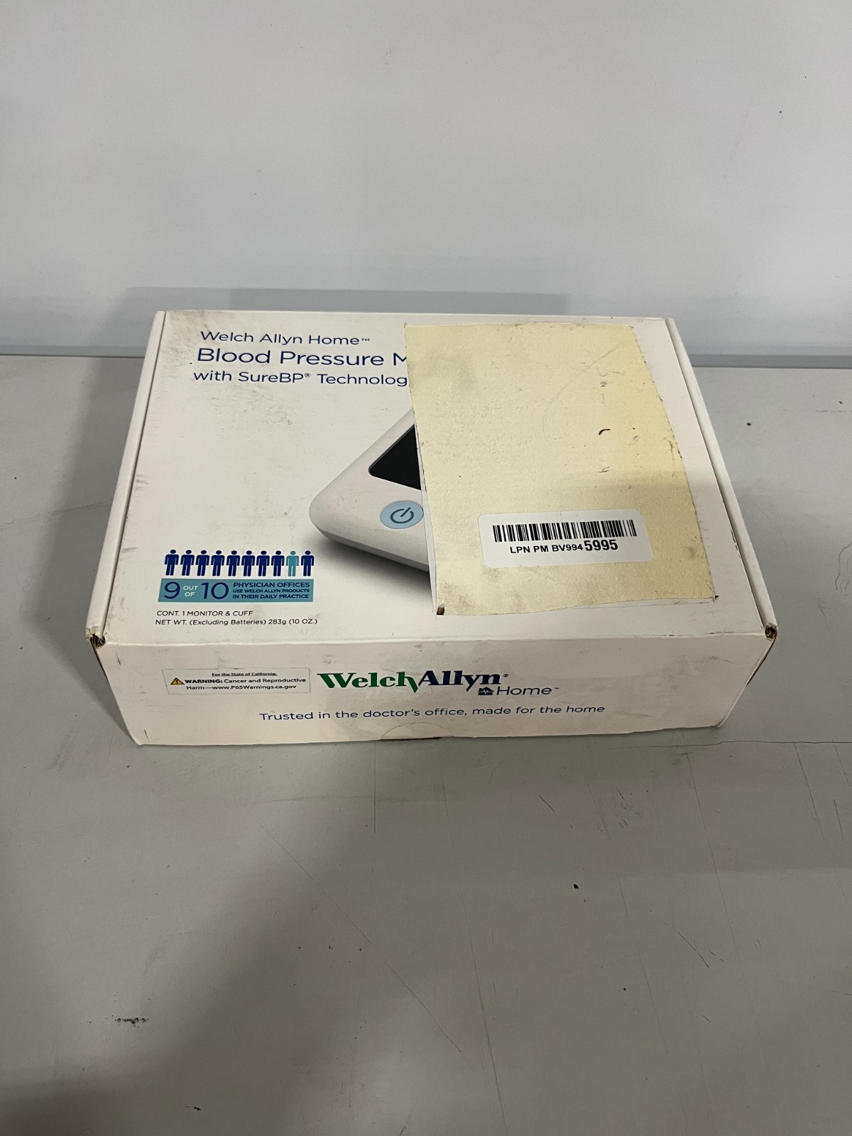 Welch Allyn Home H-BP100SBP Blood Pressure Monitor