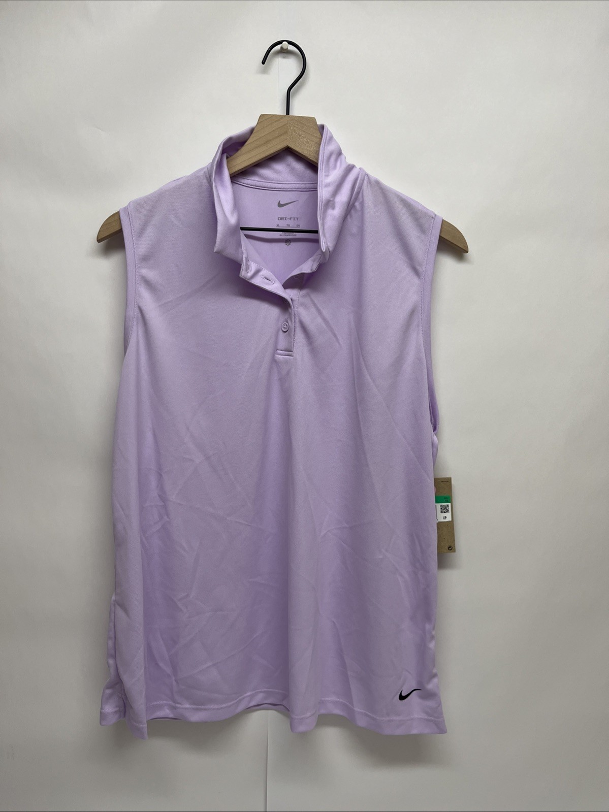 Nike Women's Dri-Fit Victory Sleeveless Golf Polo Size XL