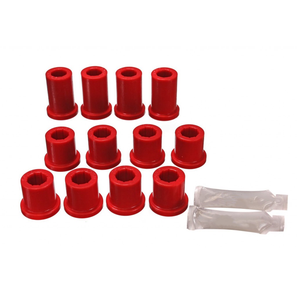 Energy Suspension For Toyota 4Runner 1984 1985 Red Leaf Spring Bushing Set