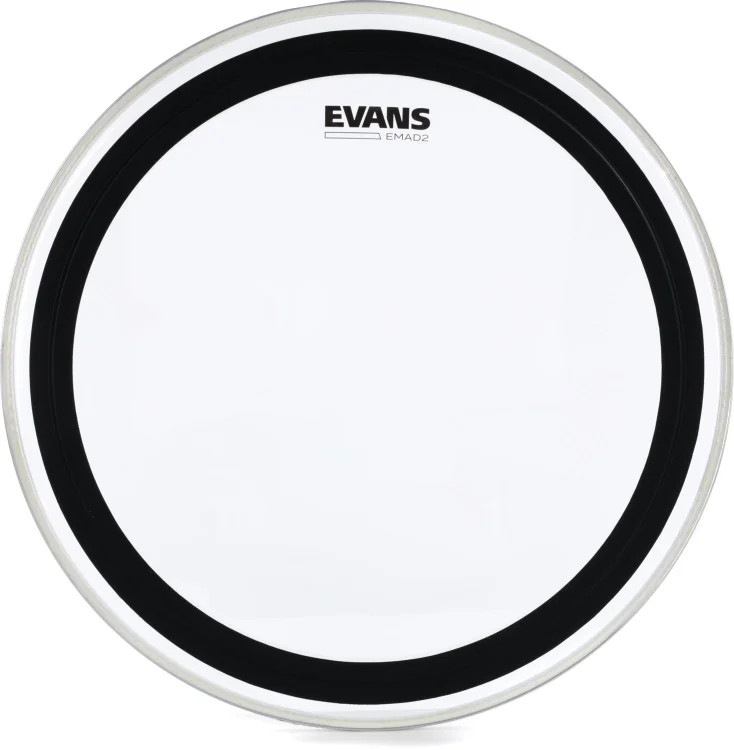 Evans EMAD2 Clear Bass Drum Batter Head - 20"