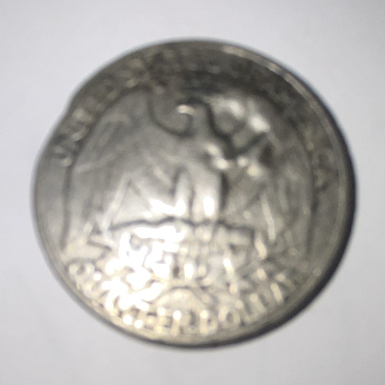 1981 Error Quarter front and back 25C US Coin Dated 1981, Circulated Uncertified