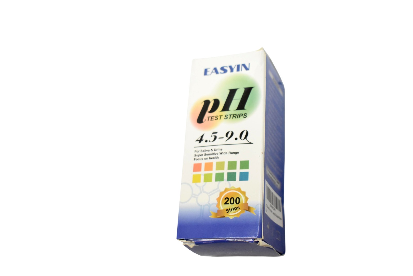 Easyin PH Test Strips 4.5-9.0 Urine Saliva Wide Range 200 Count Set Paper 02/28