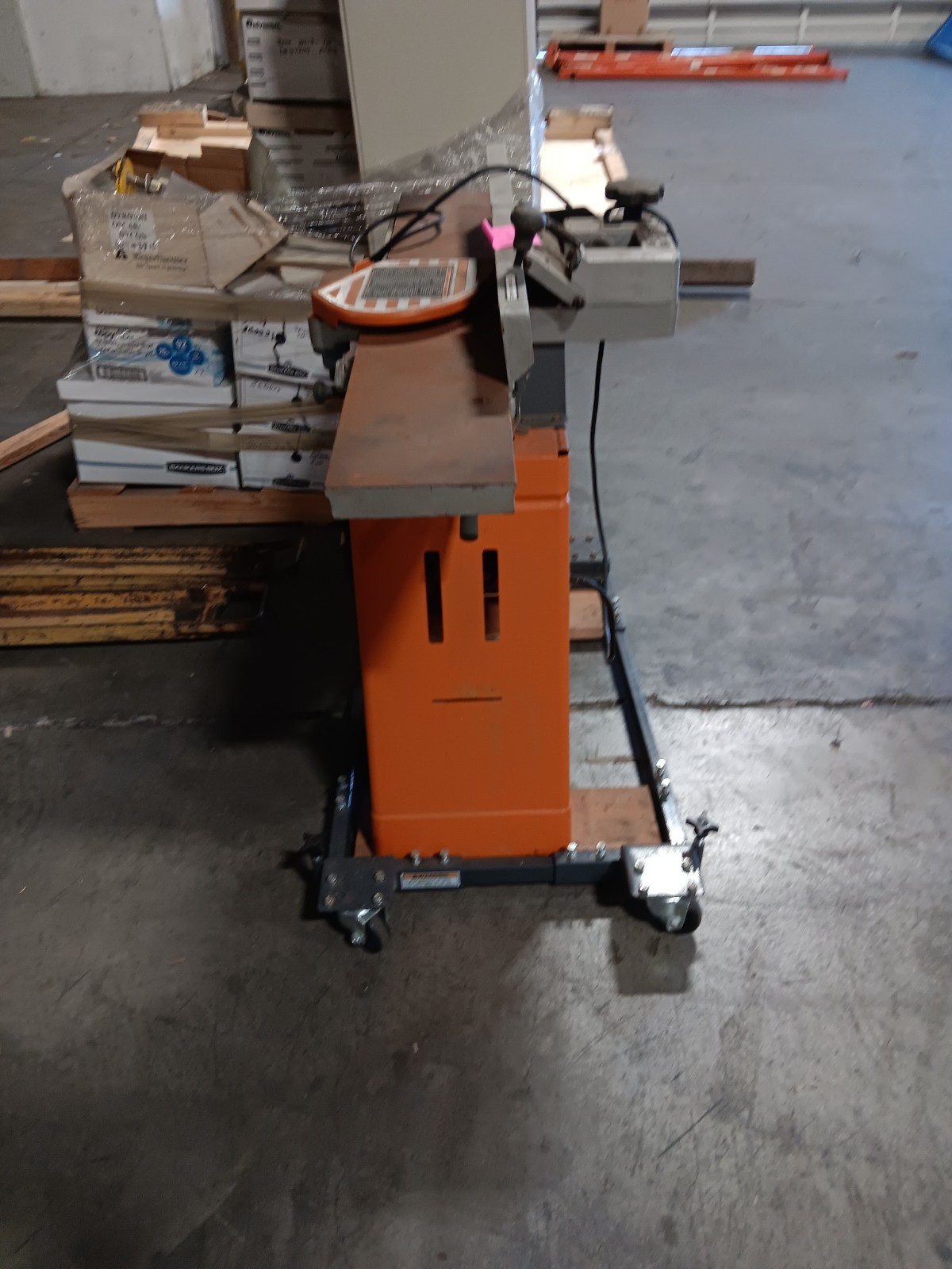 RIGID  wood Jointer 6 amp  used