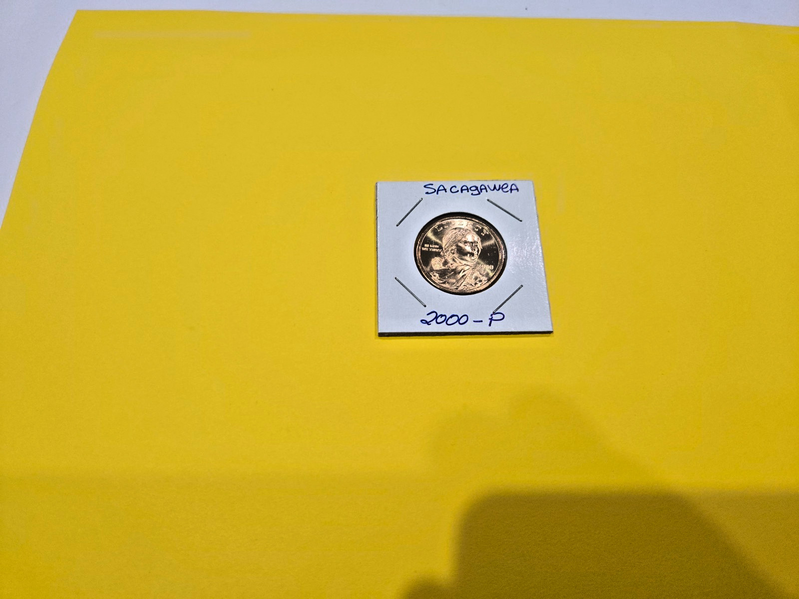 2000 P Sacagawa One Dollar US Liberty Gold Coin Uncirculated