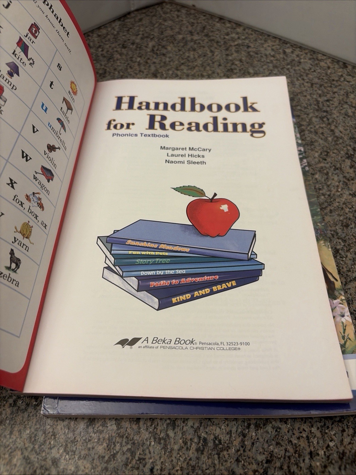 Abeka Handbook For Reading & Bible Reader (set of 2)