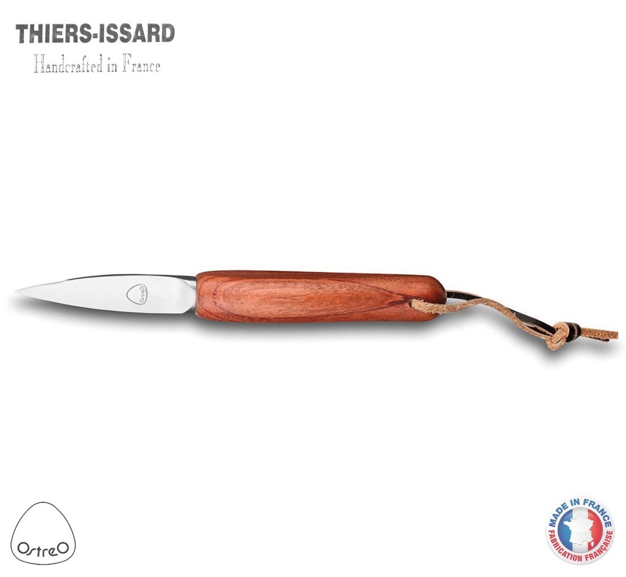 Sabatier Ostreo CLF Classic Stainless Steel Oyster Shucking Knife France Wood