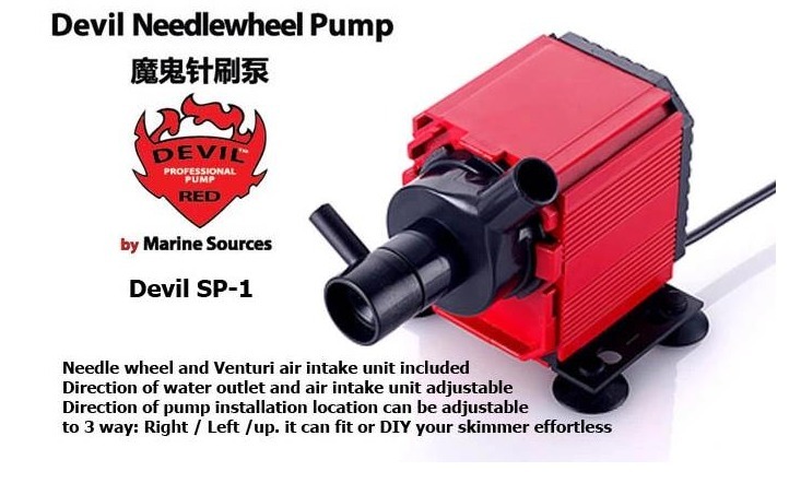 needle wheel rotor pump, special design for Protein Skimmer,marine source SP1