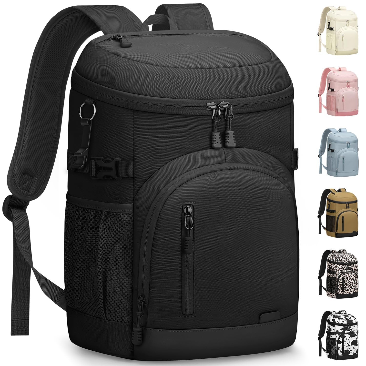 Cooler Backpack Insulated Waterproof30 Cans Backpack Coolers Leakproof Lunch ...