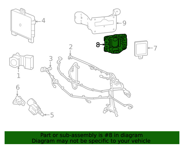 Genuine Acura Adapter 8S314-3B4-H01