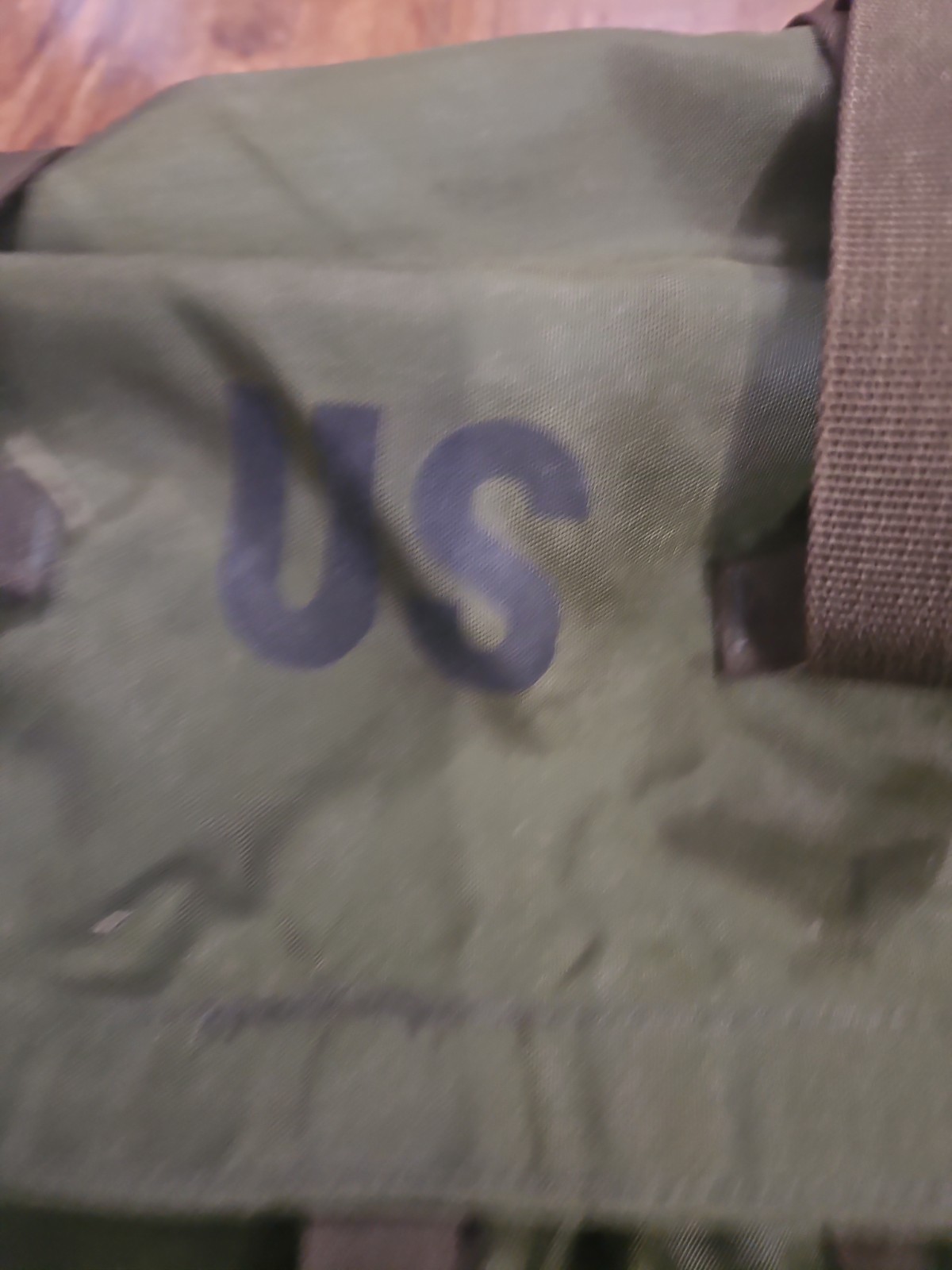 Vintage Military Backpack Sack