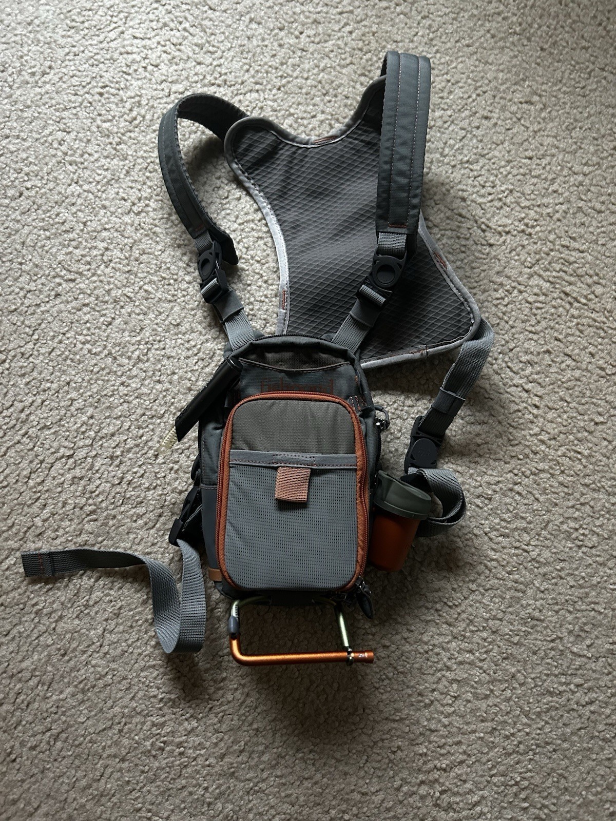Fishpond Canyon Creek Chest Pack - Fly Fishing Gear - Granite Gray - NEW