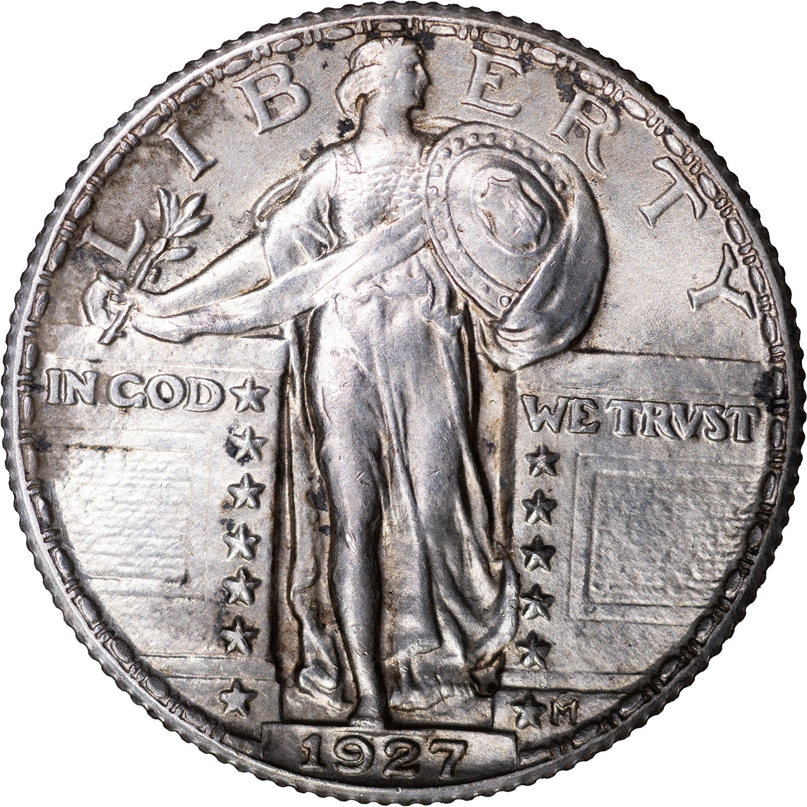 1927 25c Standing Liberty Quarter ~ Uncirculated