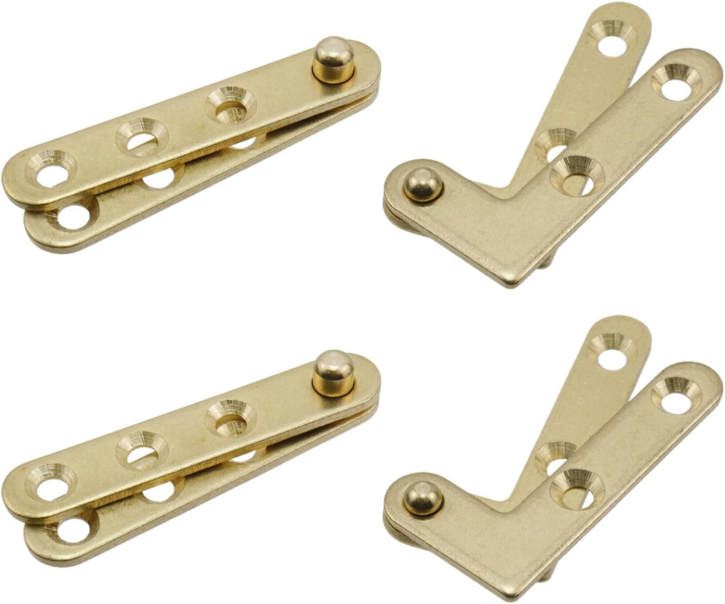 Door Pivot Hinges Cabinet Rotating Hinge Door Fitting Brass Pivot Drawer Hinge (