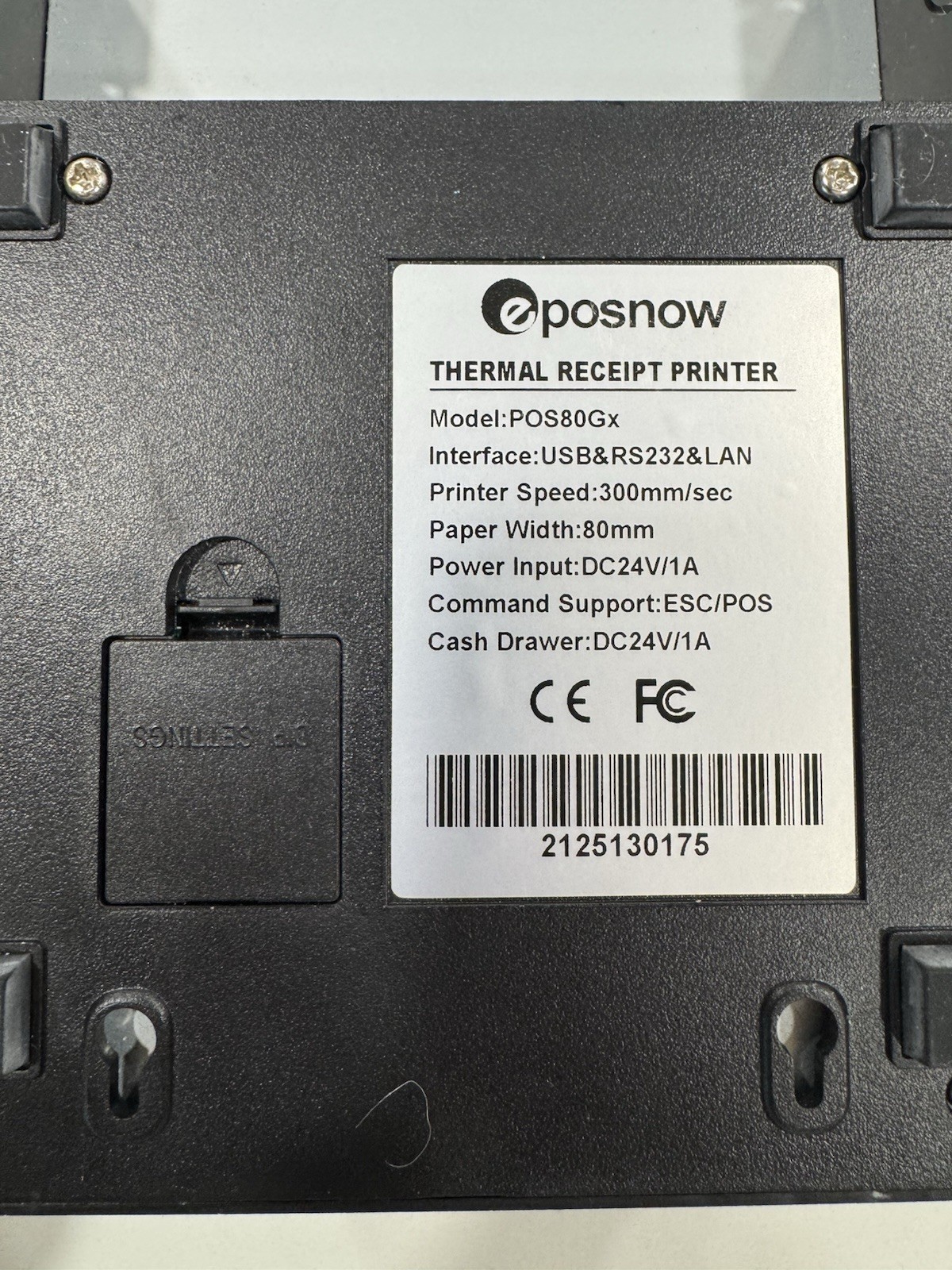 Eposnow POS80GX Thermal Receipt Printer
