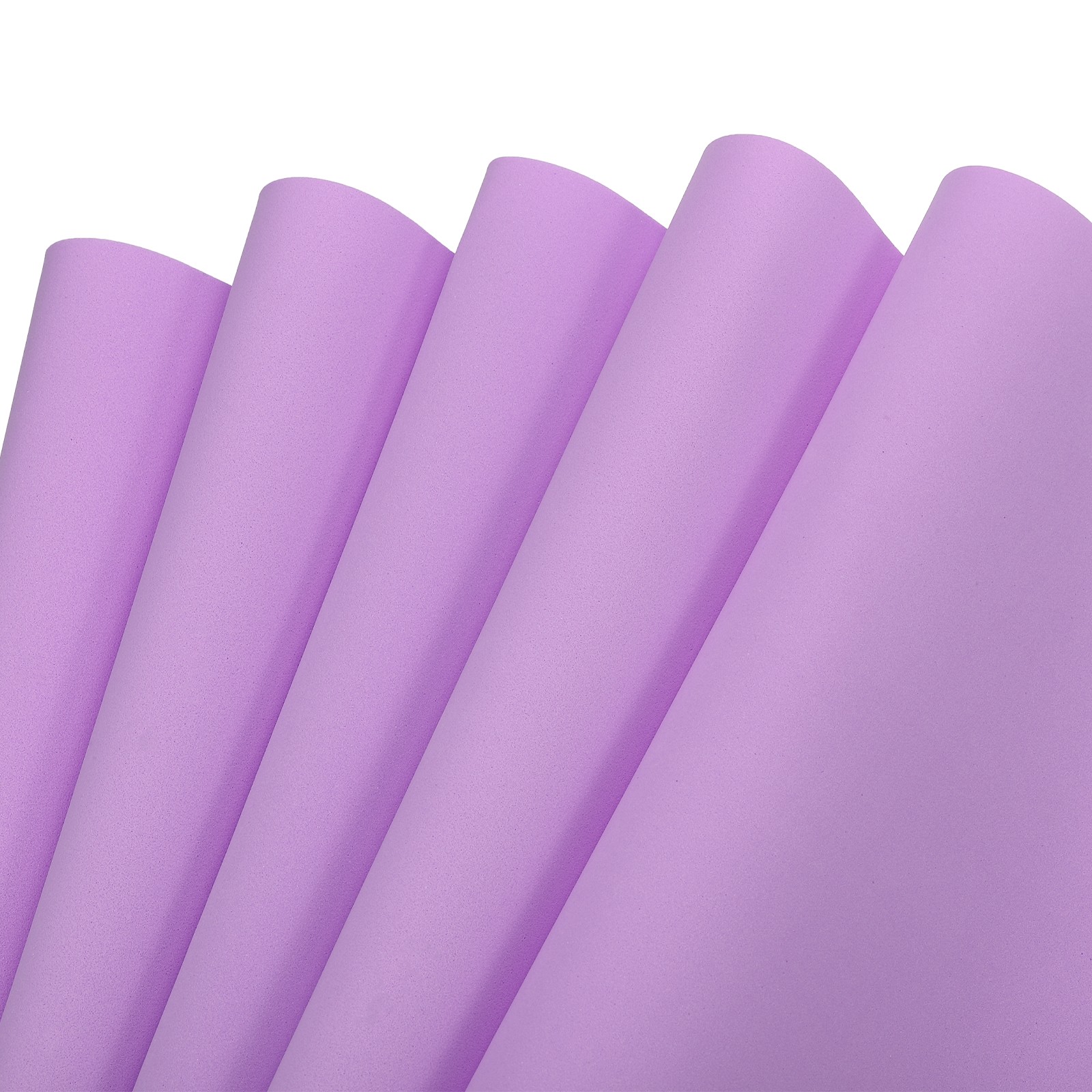 EVA Foam Sheets Light Purple 19.7 Inch x 19.3 Inch 1mm Thick Crafts Sheets 5Pcs
