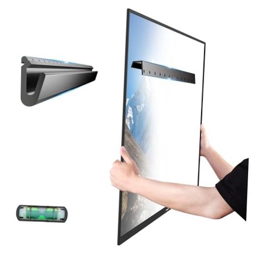 No Stud Drywall TV Mount, Studless TV Wall Mount for Most 32–75 32-75 Inch