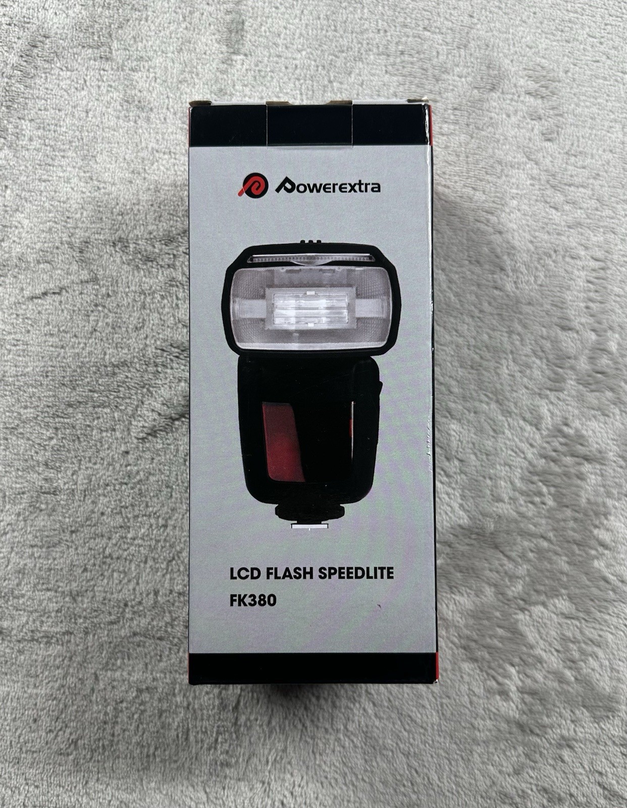 LCD Flash Speedlite Powerextra FK380 for DSLRs Cameras New