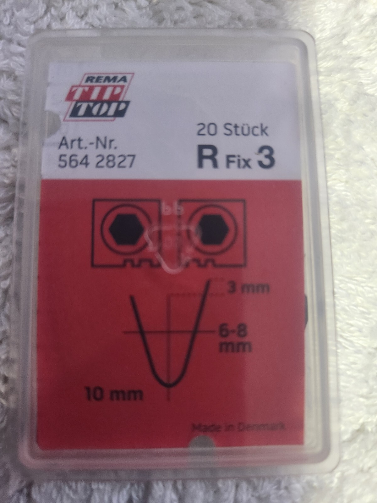 REMA TIP TOP R FIX 3 R3 TIRE REGROOVER GROOVER BLADE BLADES 6 - 8mm Pack of 20
