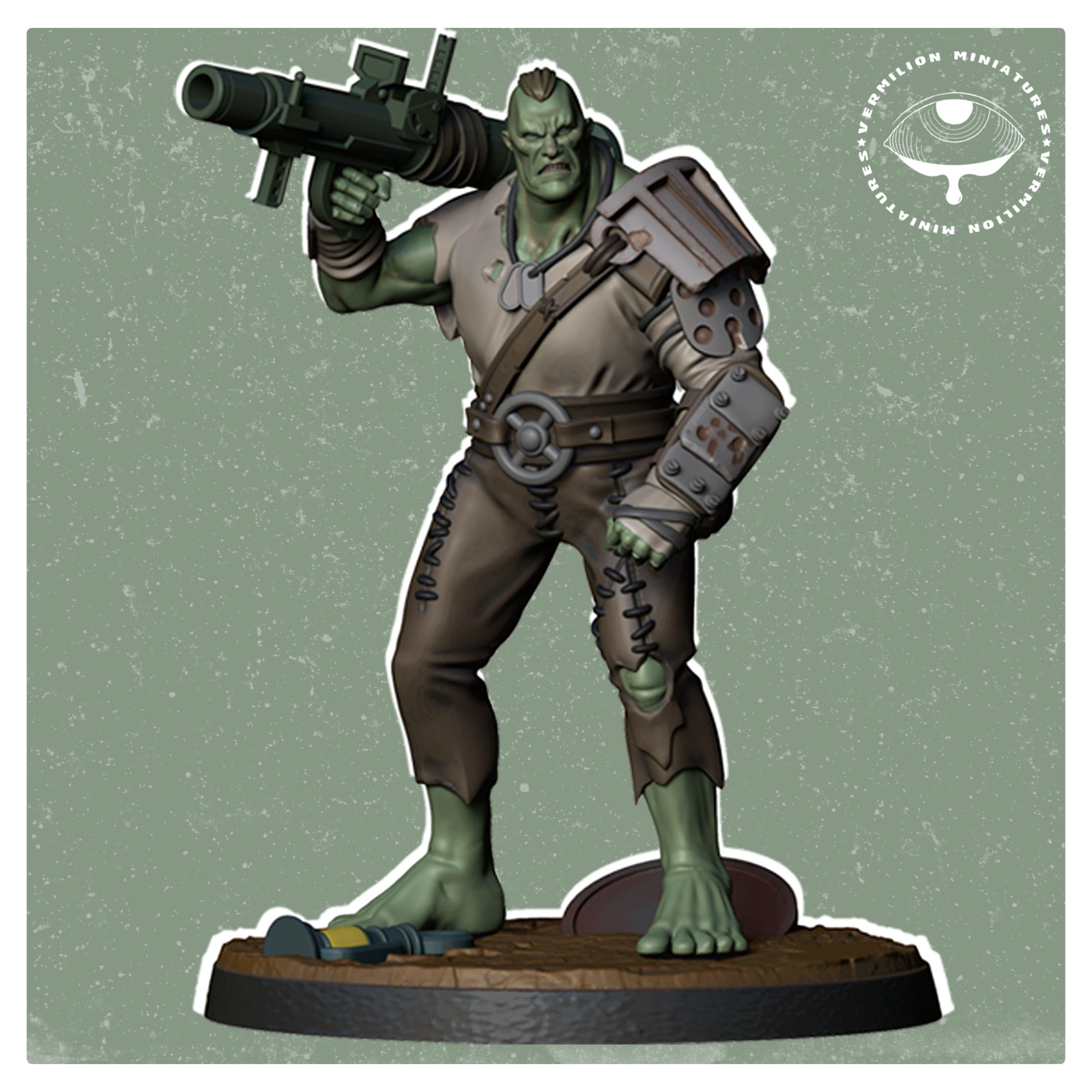 Full Set | Atomic Unity | Vermillion |Wargaming 3D Print Mini