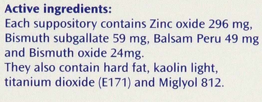 Anusol Suppositories 12