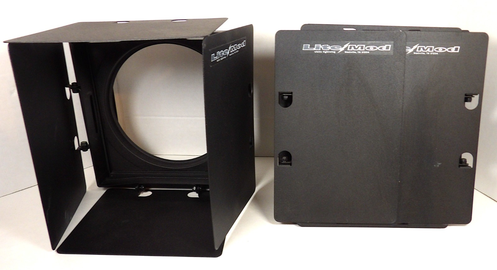 2 LITEMOD BARNDOOR MAIN FRAMES FOR STUDIO PHOTOGRAPHY