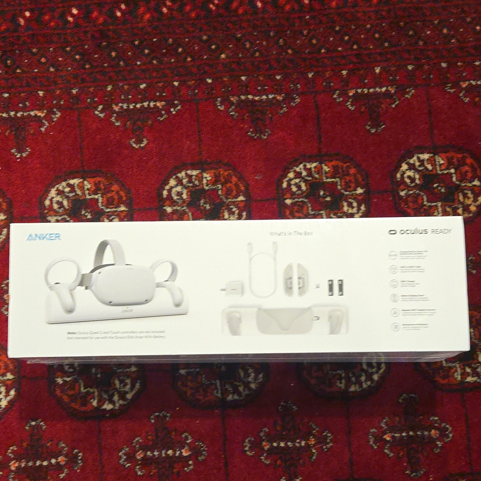 Anker All-in-One Charging Dock White for Oculus Quest 2 Headset Controller