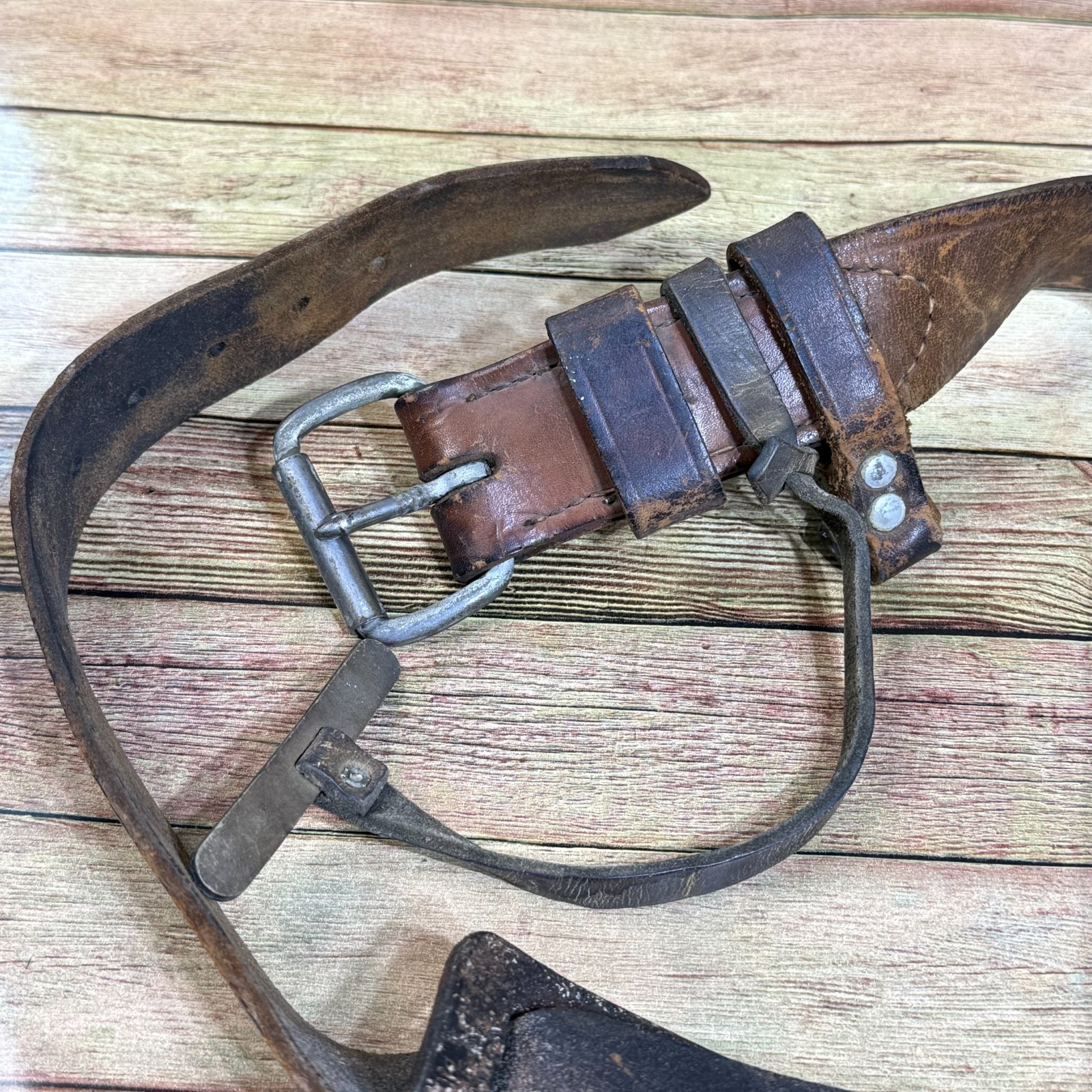 Vintage Bashlin's Lineman's Leather Tool Pouch