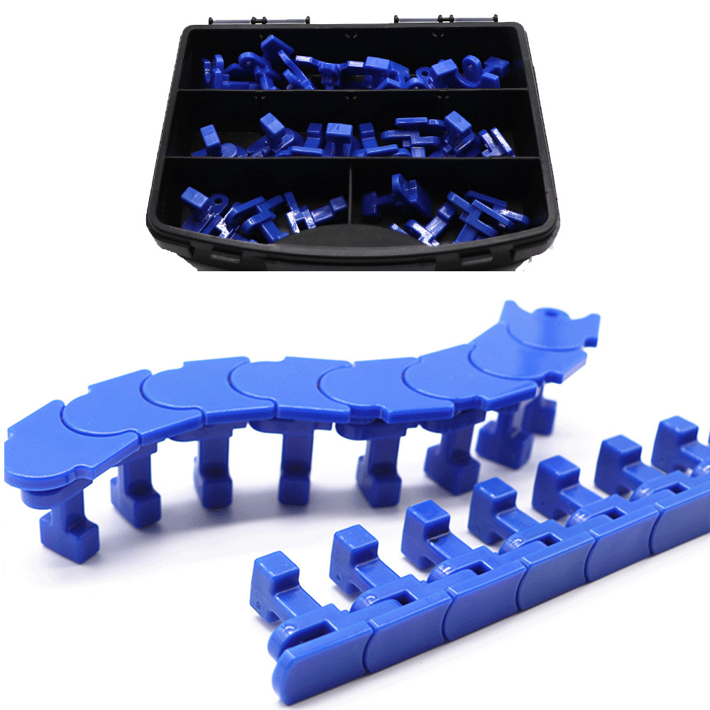 24Pcs Paintless Glue Puller Tabs Auto Car Paintless Dent Repair Removal Tool Kit