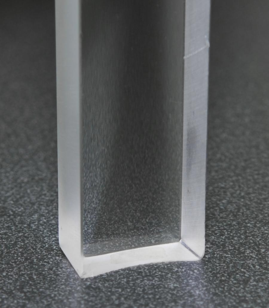 VERY LONG (16.75") CYLINDRICAL PLANO CONCAVE LENS, MgF2 Coating