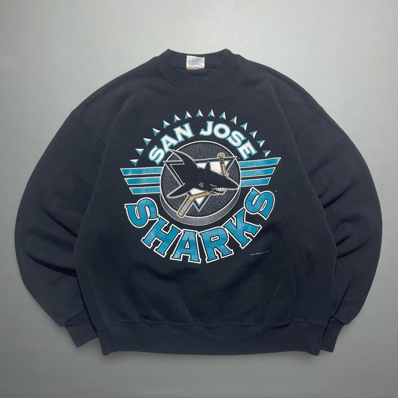 San Jose Sharks NHL Team Hockey Champions Crewneck Sweatshirt VK03808