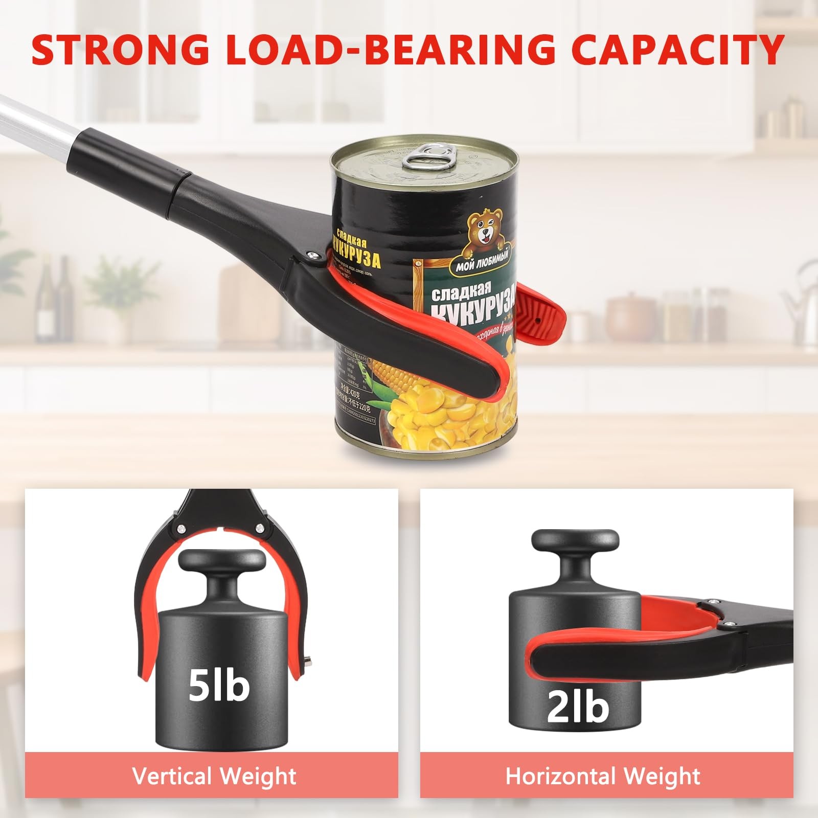 2 Pack Grabber Reacher Tool, 31” Foldable Pickup Tool for Seniors