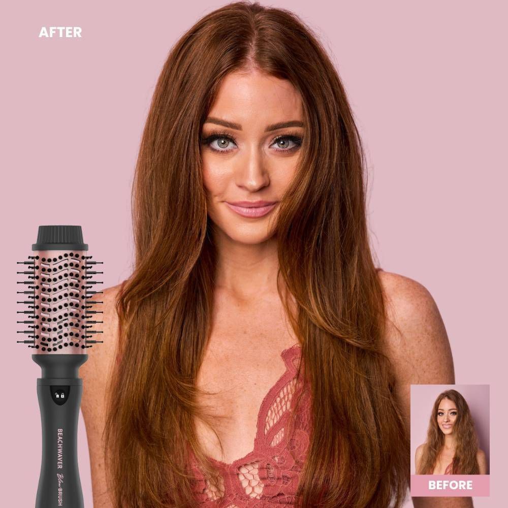 BEACHWAVER Co. Blowout Brush - Midnight Rose