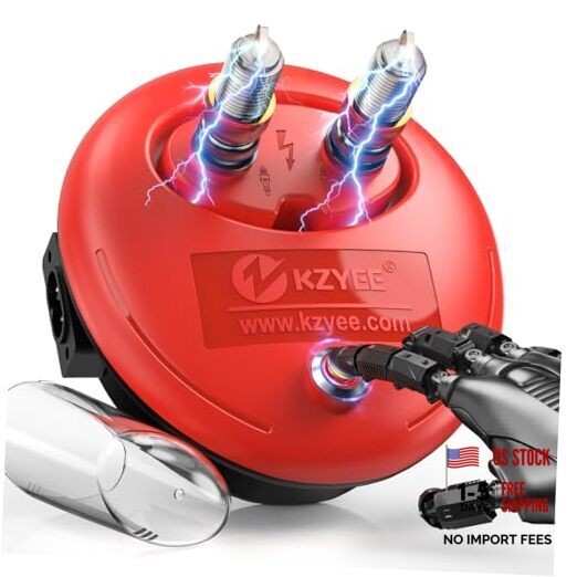 KS30 Spark Plug Tester – One-Tap Ignition Coil & Spark Plug Test Tool, Red