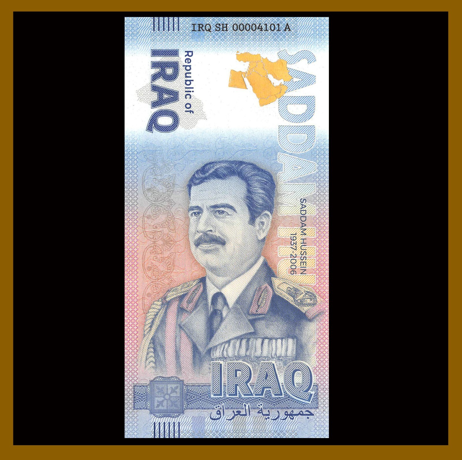 Iraq Saddam Hussein, New Middle East Serie Fantasy