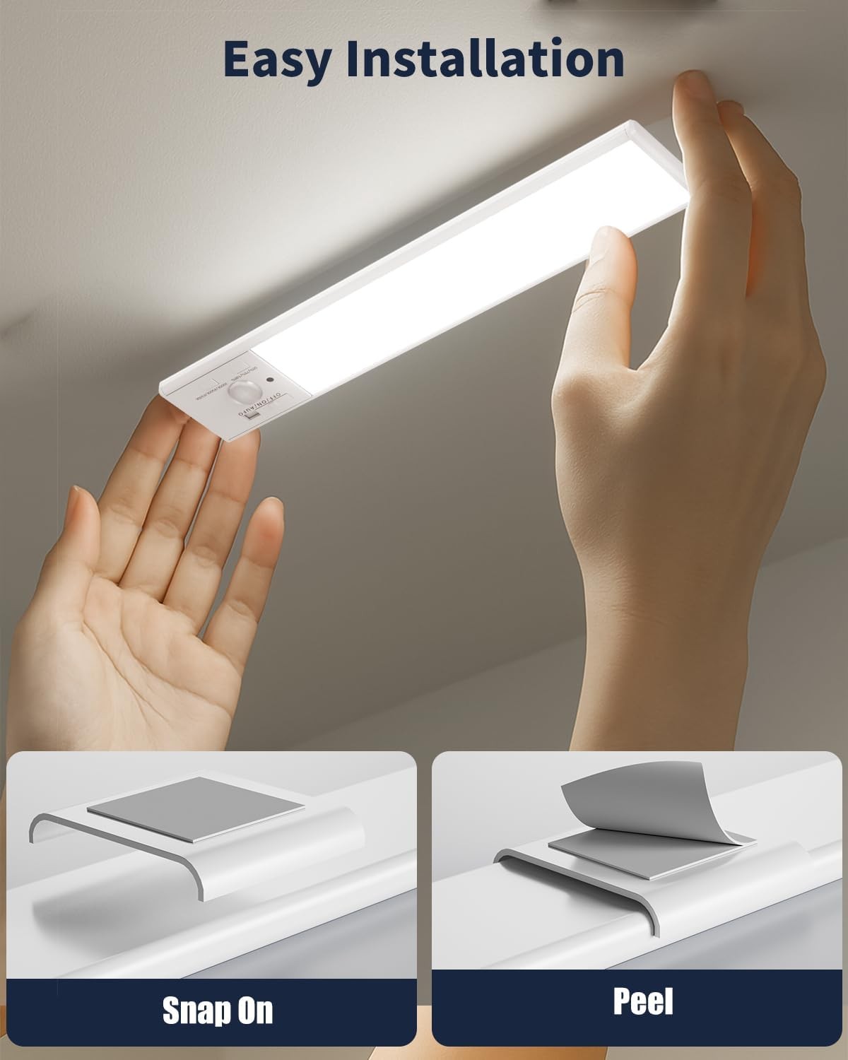 Under Cabinet Lighting Rechargeable Motion Sensor Pack