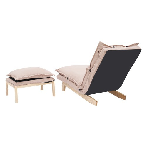 Lounge Chair, Single Lazy Sofa Leisure Balcony Adjustable Recliner USA