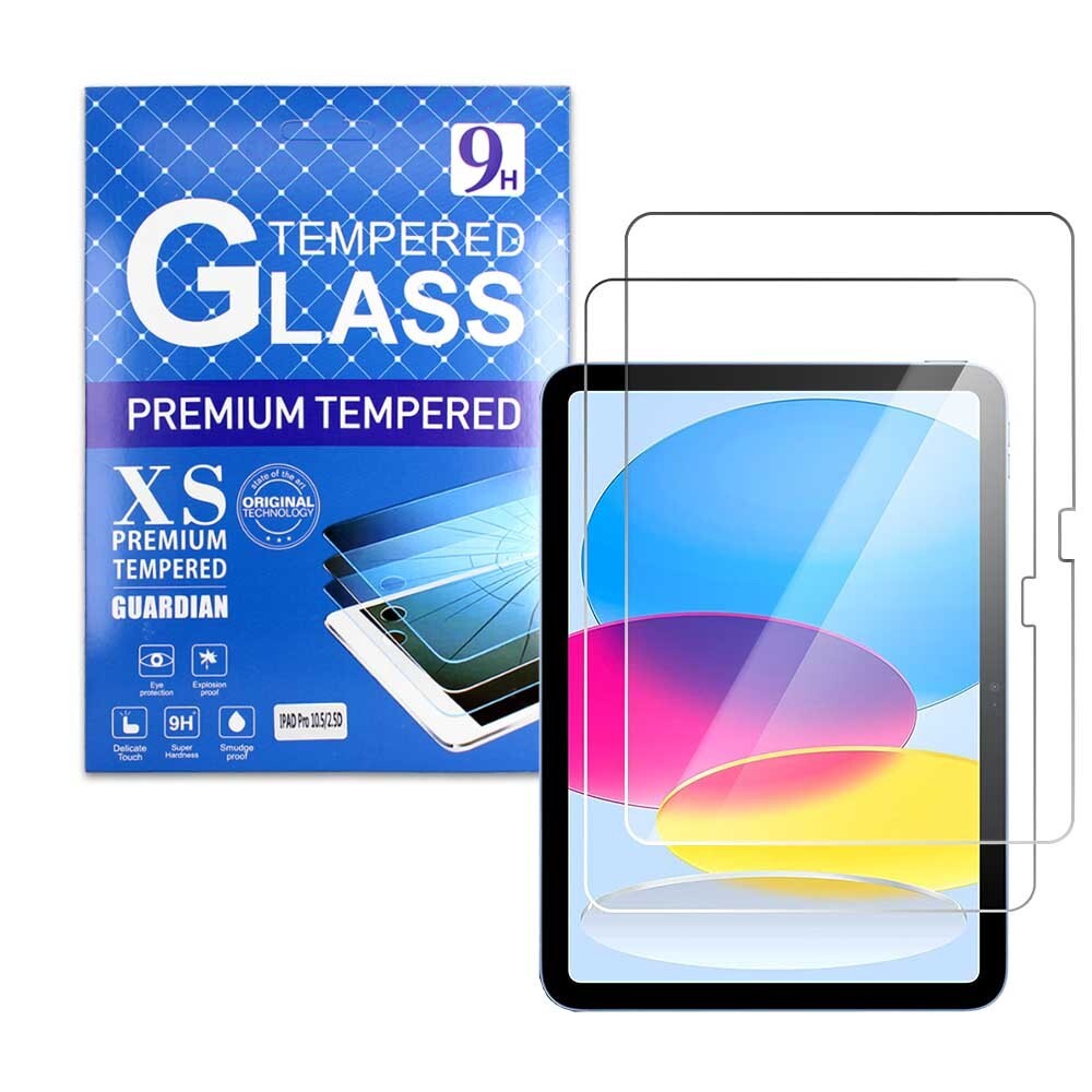 2X For iPad 10th Gen 10.9" Tablet 2022 Clear H9 Tempered Glass Screen Protector