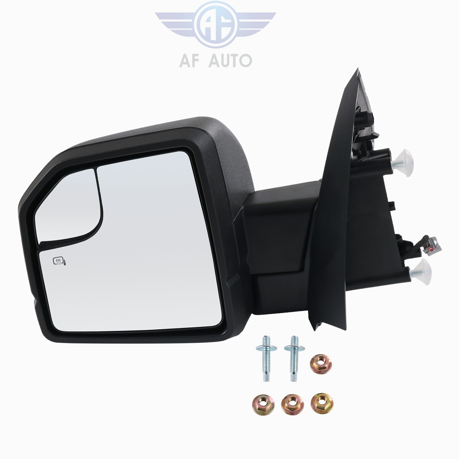 Mirror Power Heated LED Turn Signal Textured Driver Side Left LH for Ford f150