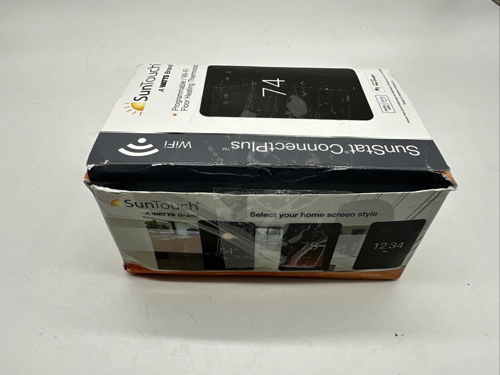 Suntouch Sunstat Connect Plus Touchscreen Programmable Smart Wi-Fi Thermostat