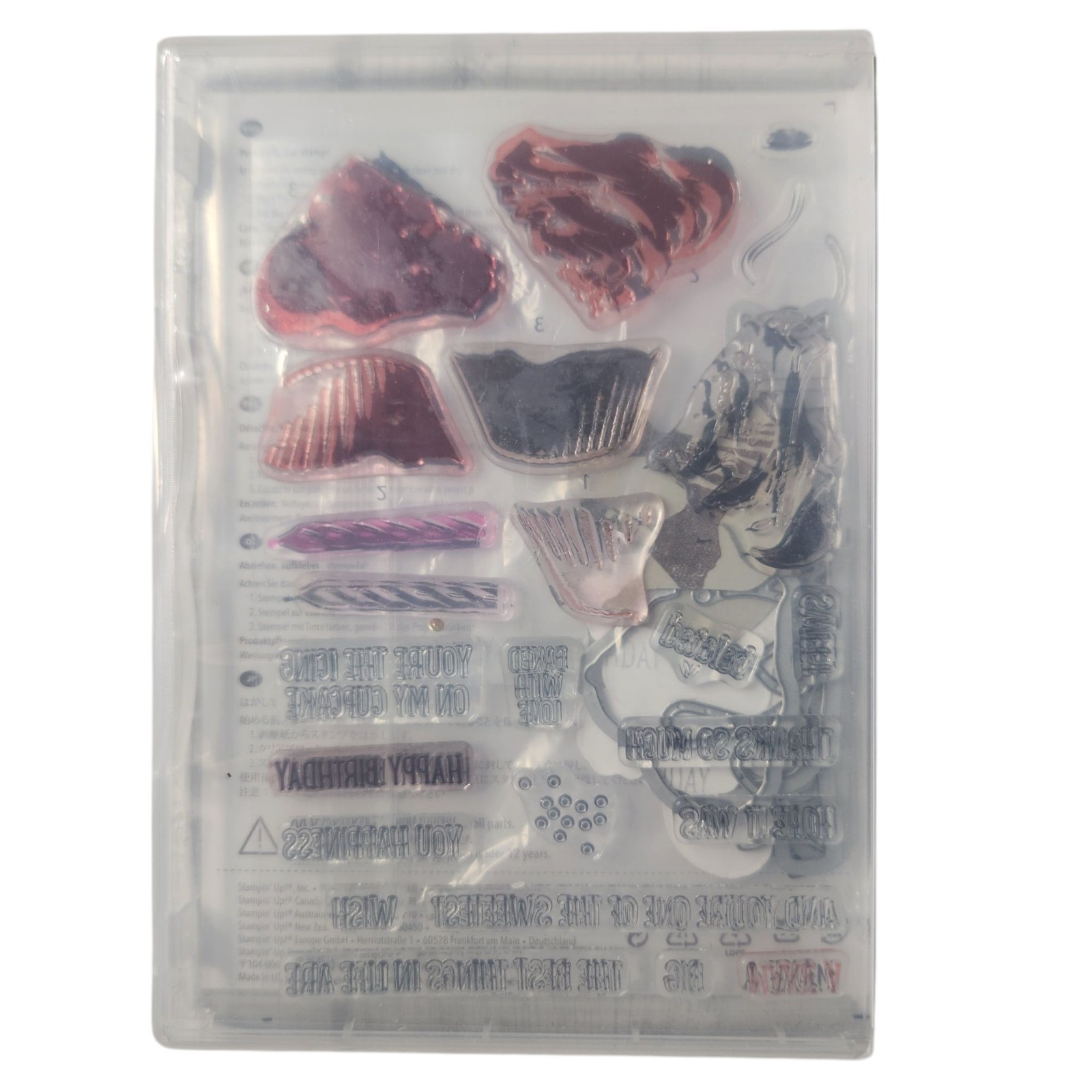 Stampin Up Sweet Cupcake and Cupcake Framelets Dies Set