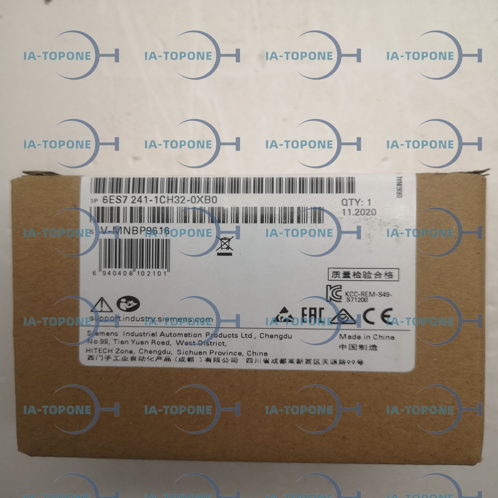 1PCS BRAND NEW Siemens 6ES7241-1CH32-0XB0 With 1 Year warranty High Quality