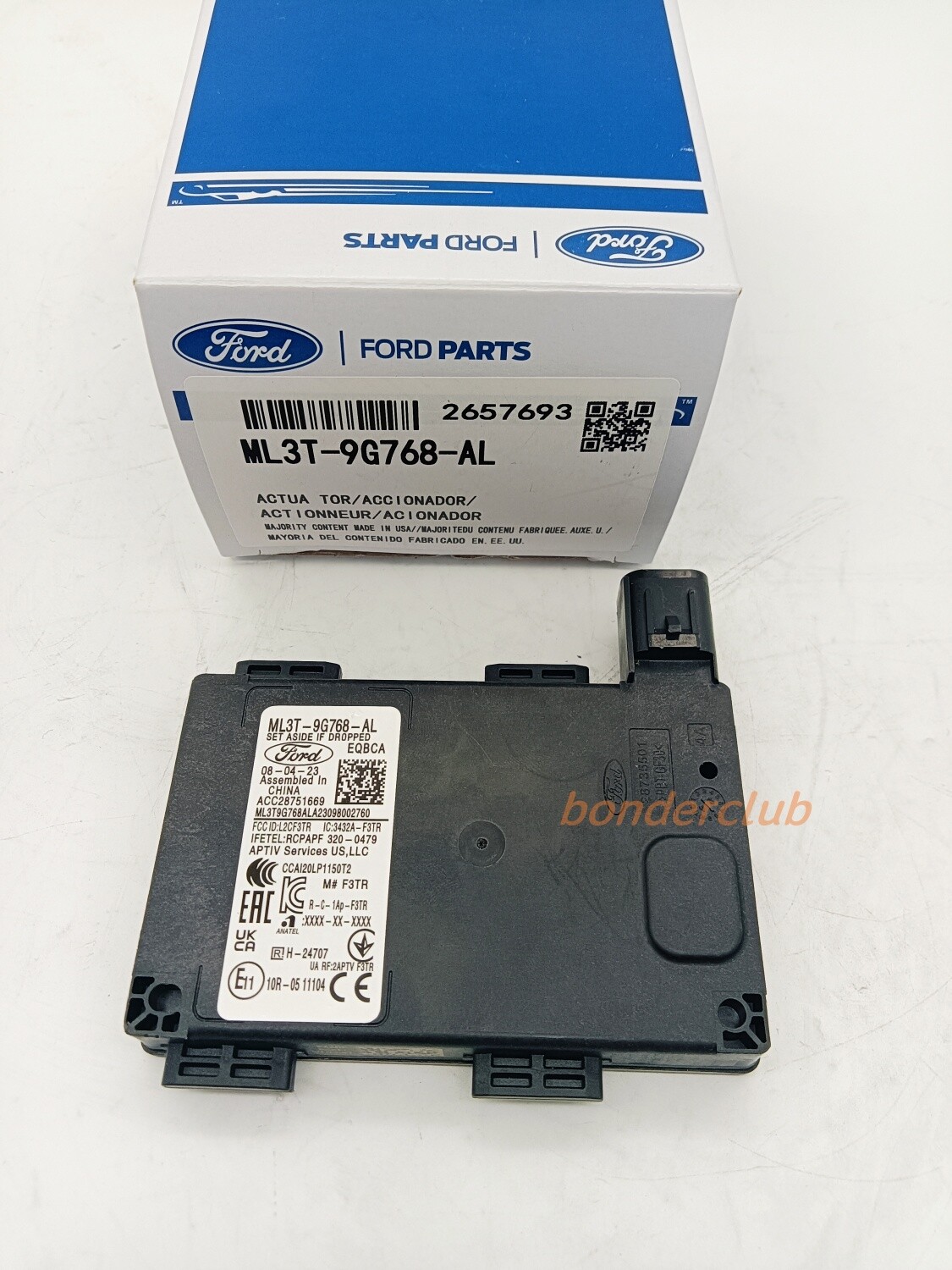 ML3T-9G768-AL For 2021-2023 FORD F150 RADAR CRUISE CONTROL DISTANCE SENSOR NEW