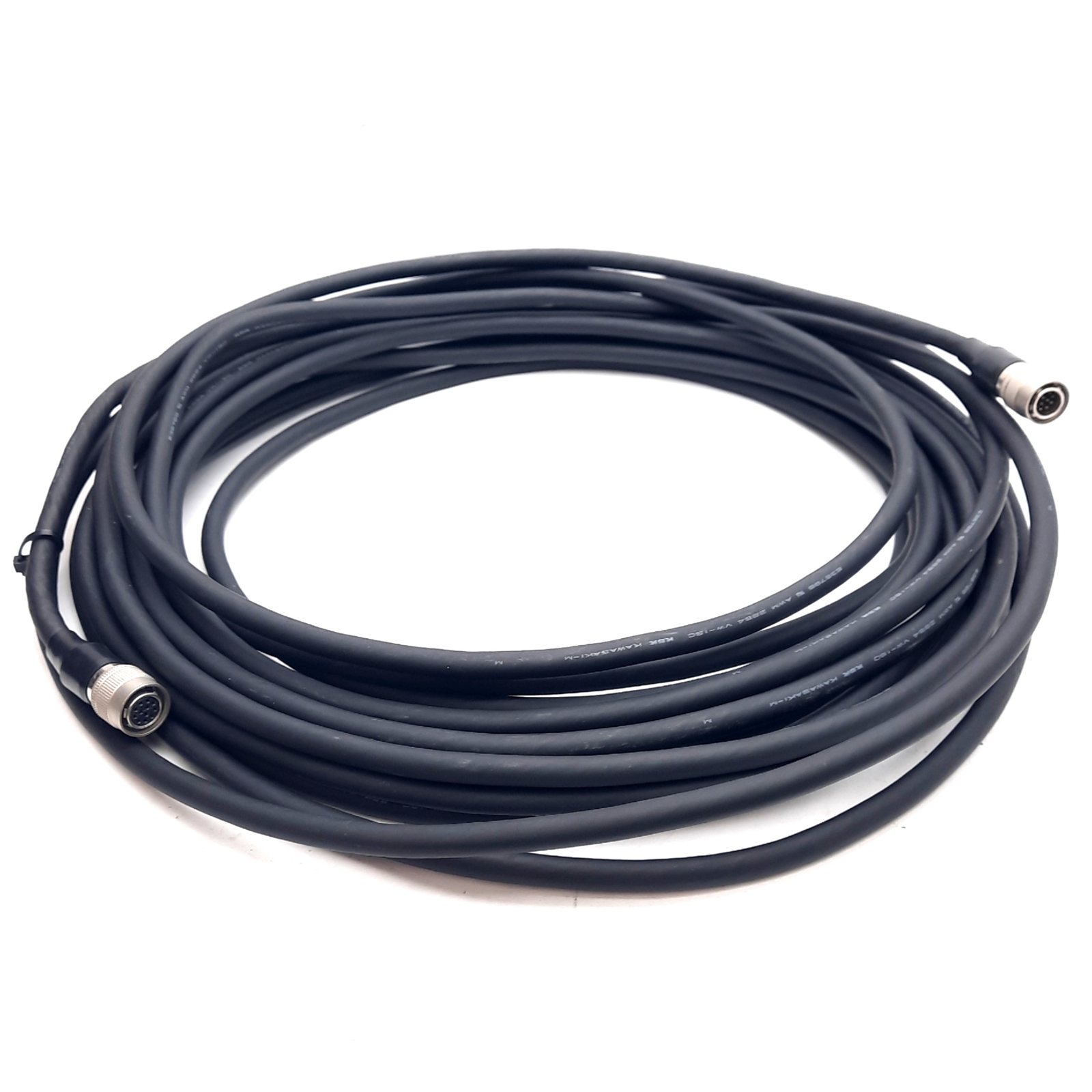 Camera Cable 12-Pin Hirose Male to 12-Pin Hirose Female, 10 Meters Long