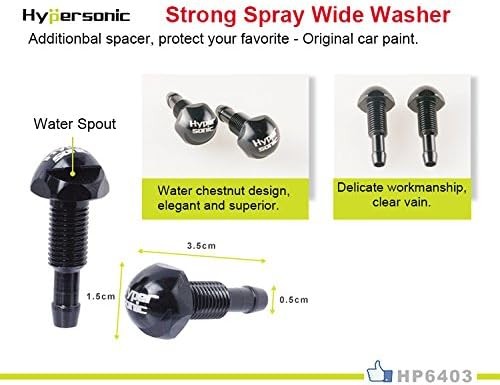 Universal Car Windshield Washer Sprayer 2Pcs Vehicle Nozzle