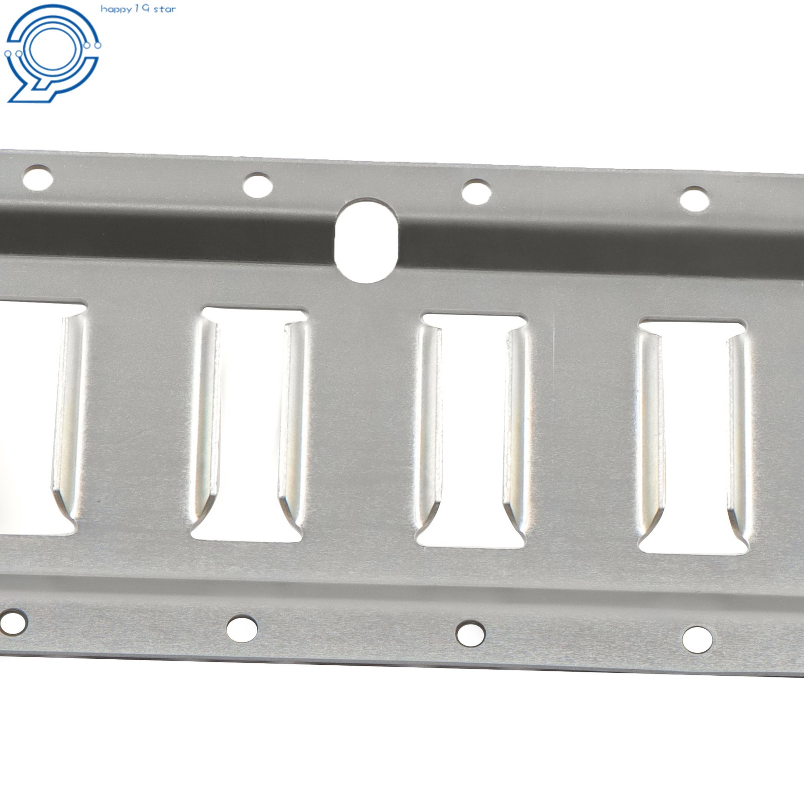 5 Pack 5' E Silver Track Tie Down Rail Kit For RV Trailer Camper Truck