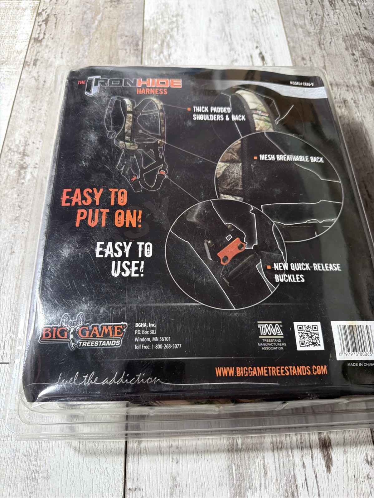 EZ-ON BASIC HARNESS CR65V BLACK NEW