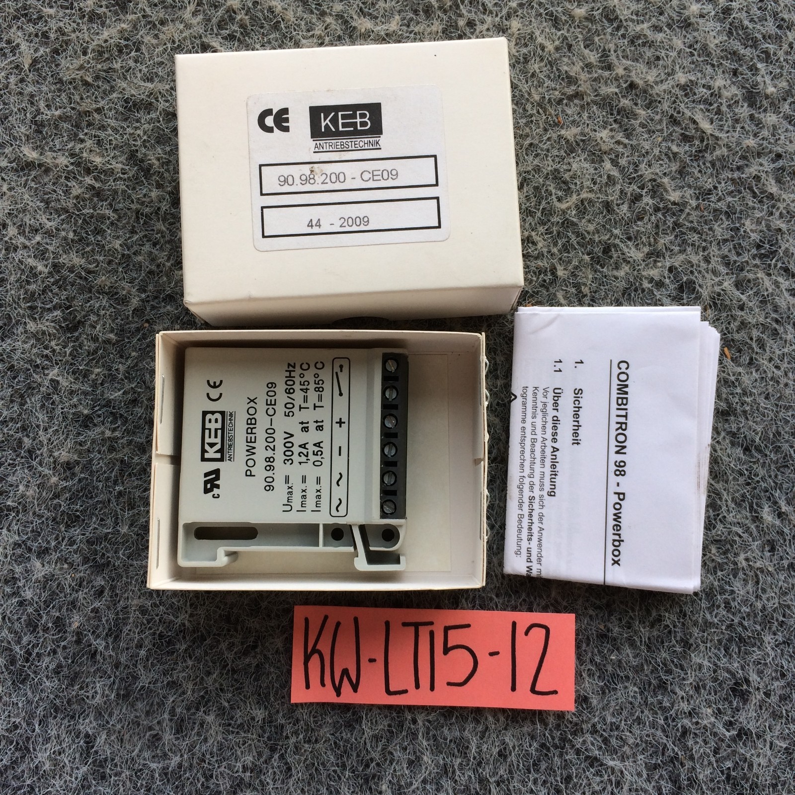 BRAND NEW KEB 90.98.200-CE09 Powerbox NEW OLD STOCK - NOS